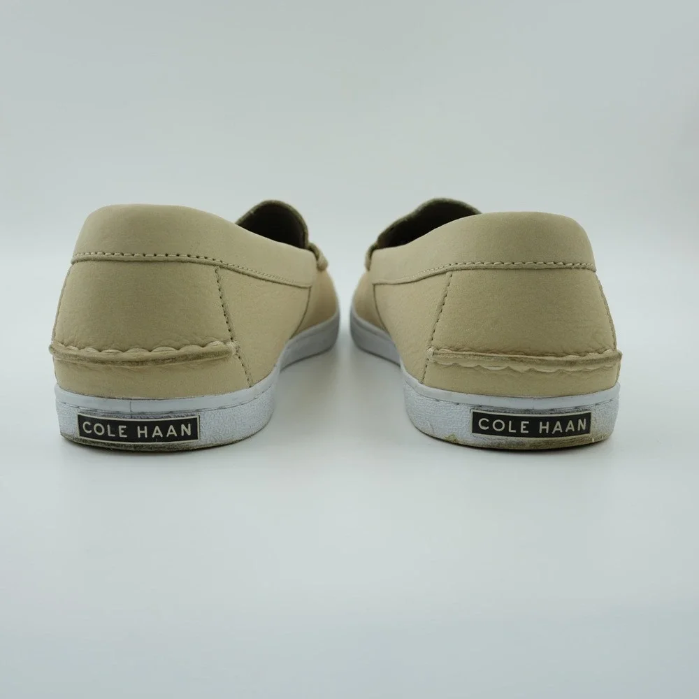 Cole Haan Nantucket Loafer II Mens 10M Brazilian Sand Nubuck Tan C27522 Grand Os